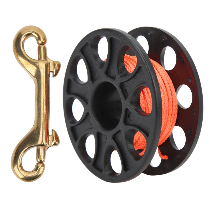 Diving Spool Plastic Prevent Winding Lightweight Diving Finger Reel with