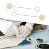 10 Pieces Wool Daubers Ball Brush Leather Dye Tool with