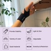 HESTHENA Slim and Colorful Wrist Brace, Flexible, Wrist Support, for