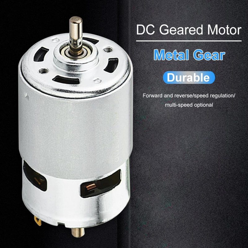 ChgImposs 2PCS 775 DC Motor 12-24V 12000RPM Large Torque Micro