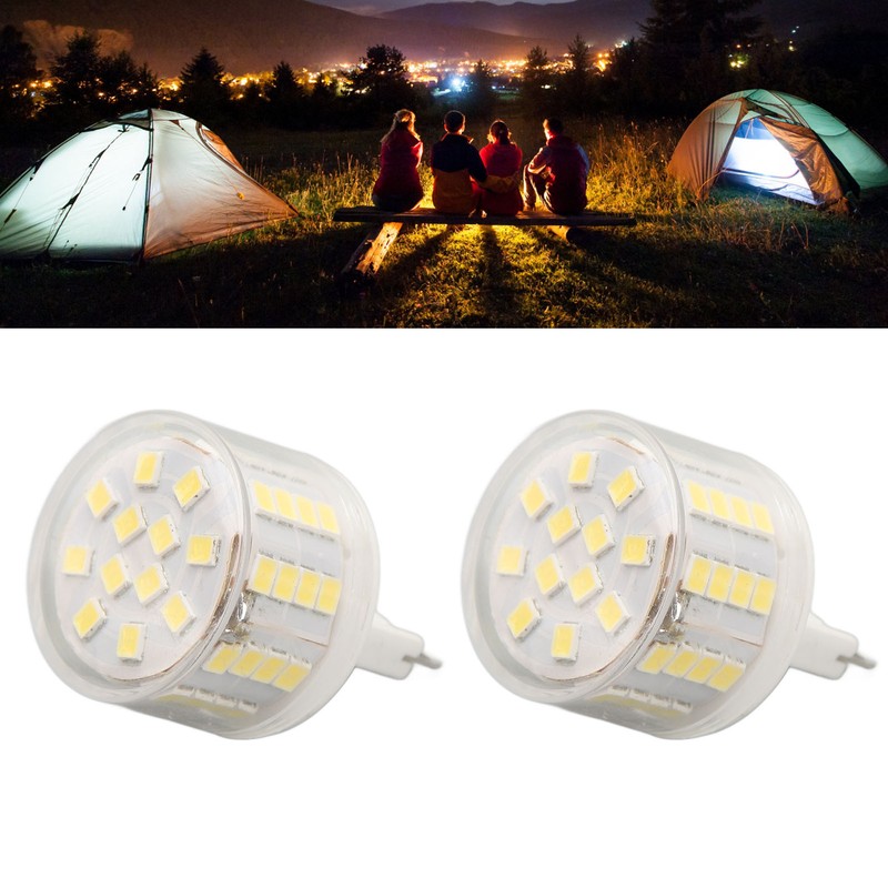 2Pcs G9 LED Light Bulb 600LM 52 Beads G9 Base
