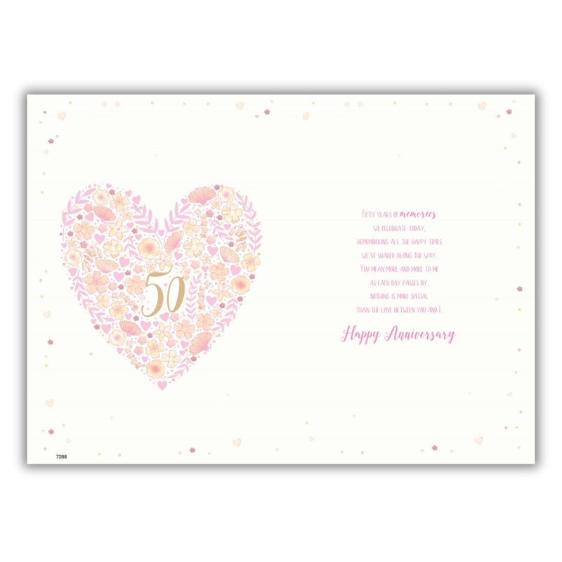 For My Wonderful Wife On Our Golden Anniversary Card 50