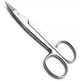 PREMIUM INSTRUMENTS New Periodontics Curved Crown Scissors 3.5" Tip 1 cm Stainless Steel Instruments