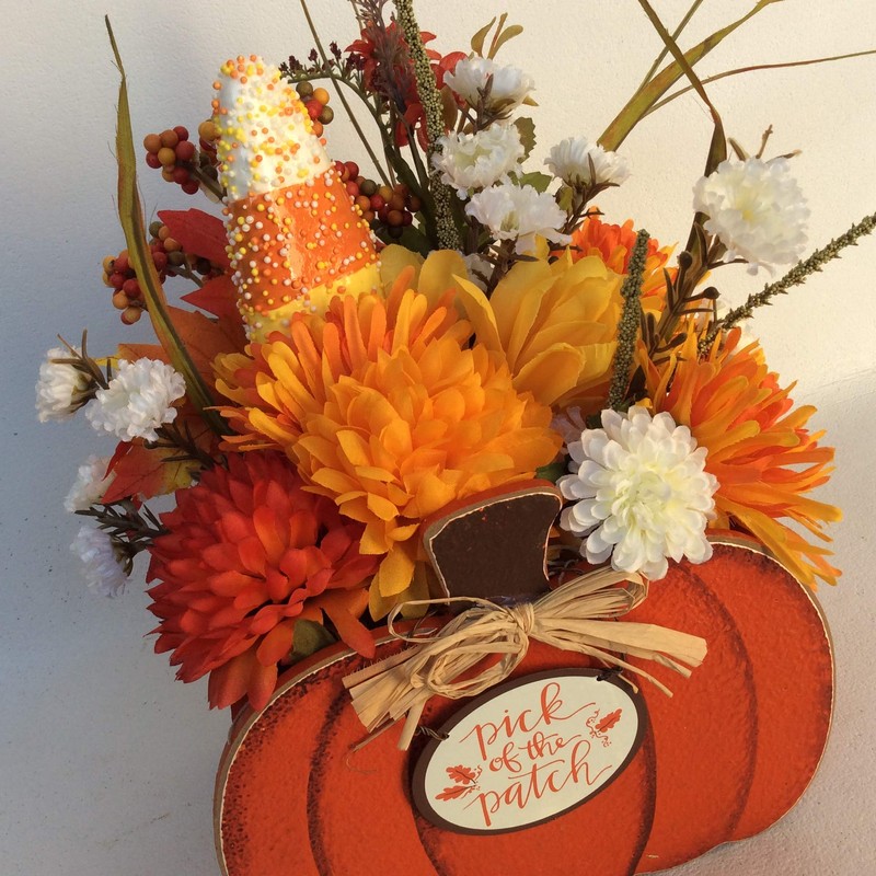 AGD Fall Decor - Pick of the Patch Pumpkin Artificial