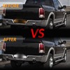 DERMOKA LED License Plate Lights with Metal Retainer Clips For
