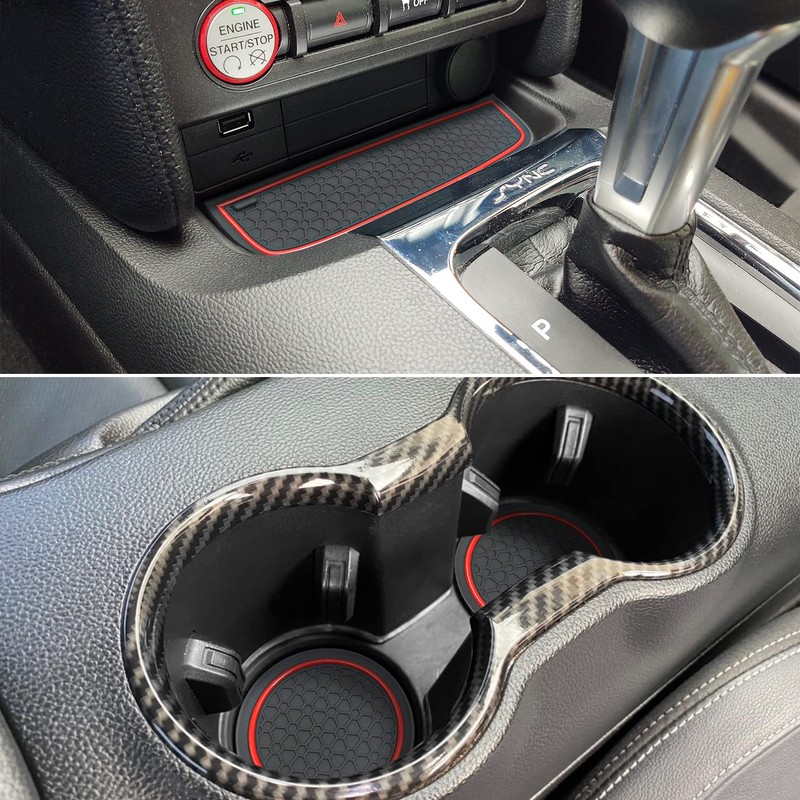 KENTUTO Fits for Ford Mustang Accessories 2015-2020 2021 2022 2023