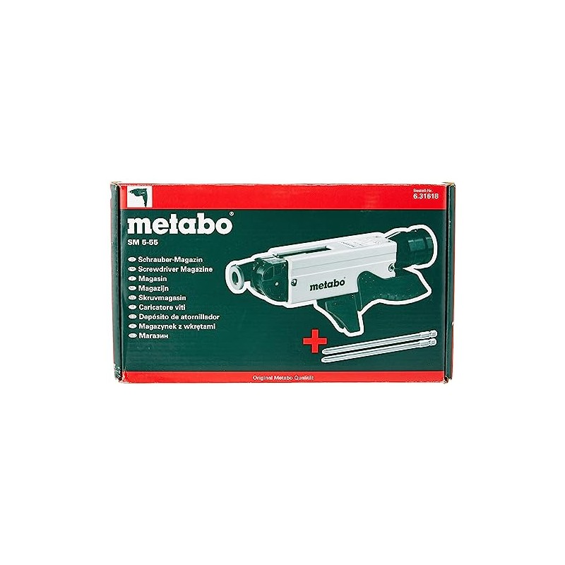 Metabo 631618000 Magazine/2.0 Sm 5-55 Screwdriver, Green