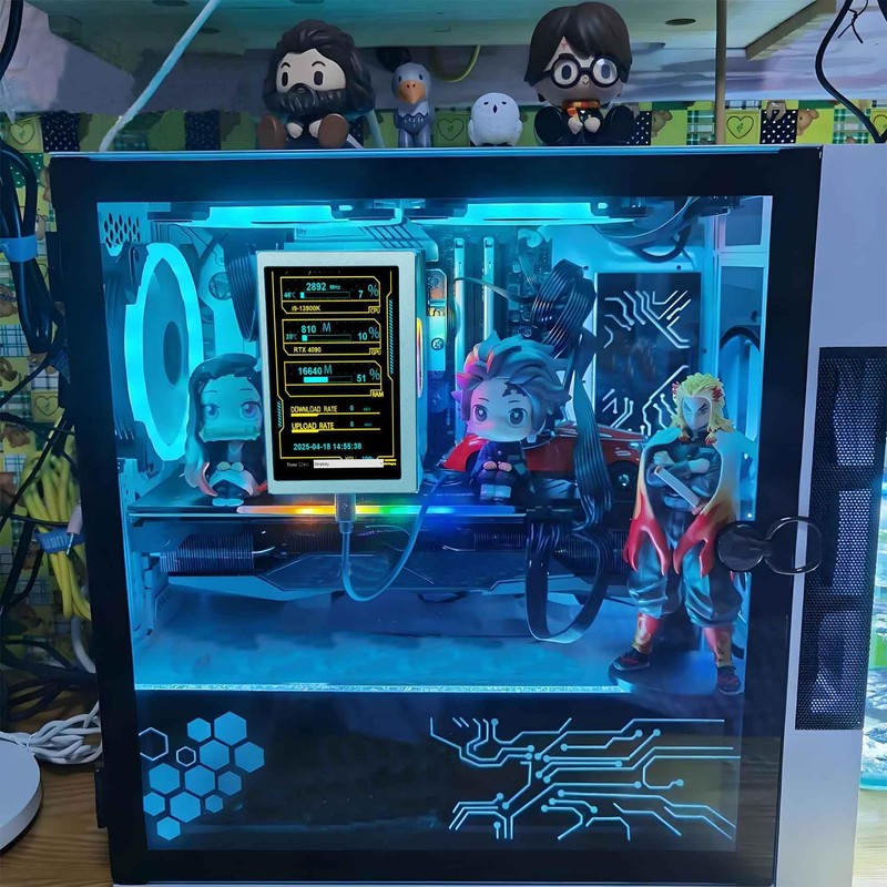 VSDISPLAY 5 Inch LCD Monitor 800x480 for Computer PC Case