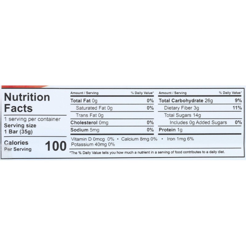 That's It Fruit Bar, Apple & Blueberry, 1.2 oz