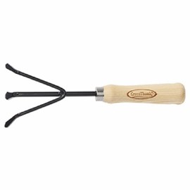 9 Inch Garden Hand Cultivator with Wood Handle (3)
