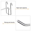 sourcing map Grid Wall Hooks Store Garage Storage Wall Organizers
