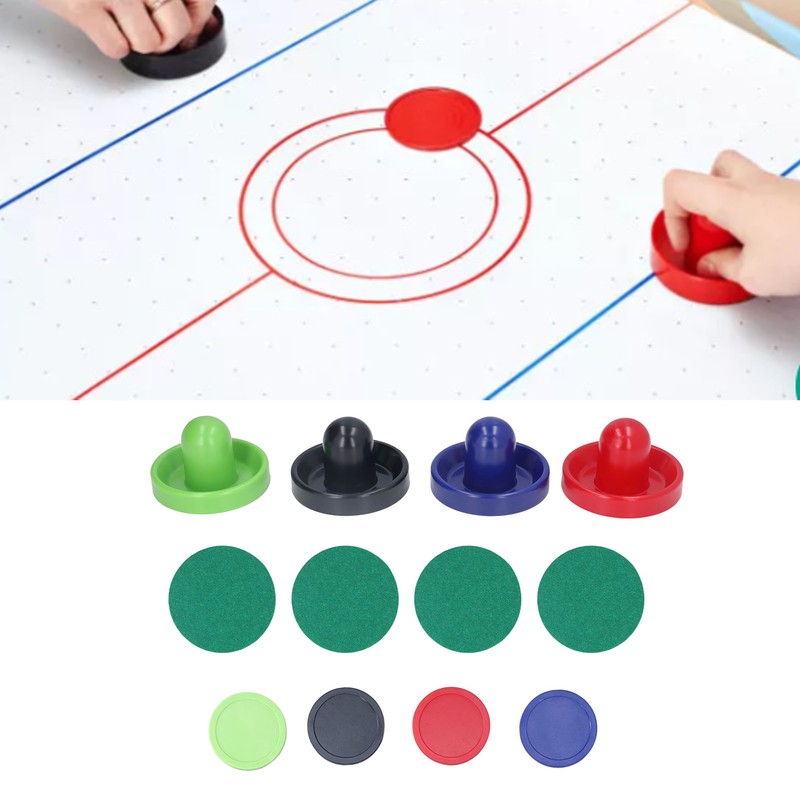 12pcs 96mm Table Air Hockeys Accessories Pushers Pads Air Hockeys