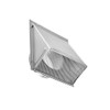 Lambro 346S Vent With Screen 6 Inch Aluminum