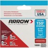Arrow Fastener 505SS1 Heavy Duty T50 Stainless Steel Staples for
