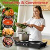 Techwood ES-3203 Hot Plate Electric Double Burner 1800W for Cooking
