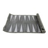 Grey Travel Roll Up Backgammon Set 13 Inch