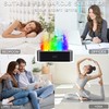 HDY Flame Aromatherapy Humidifier, 7-Color Variable Essential Oil Diffuser, Ultra-Silent