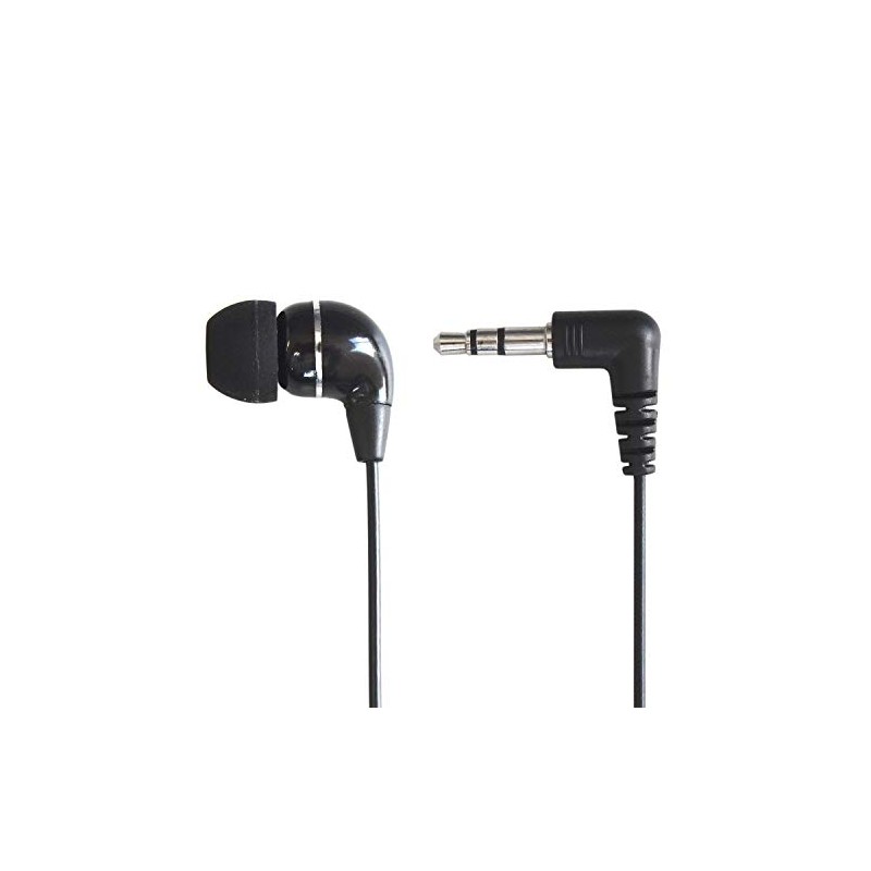 Dynamic Enclosed In-Ear Monaural Single Ear (Left Only) Earphones 1m