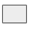 Projector Curtain Screen, Portable Projector Screen Foldable Non‑Crease White Projector