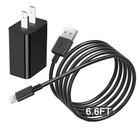 6.6Ft USB C Electric Spin Scrubber Fast Charger Fit for YKYI, TUYU, Bomves, Keimi, Highyes, Yesayce, Leebein Electric Spin Scrubber Type C Wall Adapter Charging Cable Cord