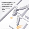 COLORCHARM Demi Permanent Hair Color 5VV Plum Brown Gloss, Refresh