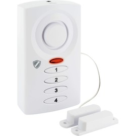 SCHWAIGER HSA500 Garage Sliding Door Alarm System Siren Burglary Protection Smart Home Window Alarm Door Alarm Sensor Burglary Theft Protection