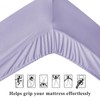 Aisbo King Size Fitted Sheet Lavender - Extra Deep Pocket