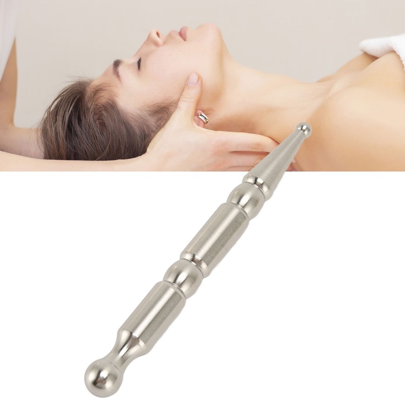 Manual Acupuncture Pen Stainless Steel Ergonomic Easy to Hold Portable