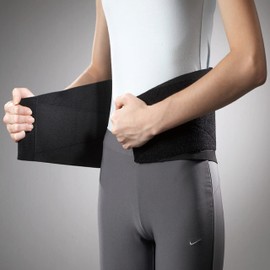 LP SUPPORT 919 Rückenbandage mit Stabilisierungsstäben - Rückenschutz - unisex, Größe:S/M, Farbe:schwarz