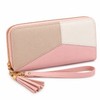 Women's Long Zipper Wallet for Everyday Organization – PU Leather