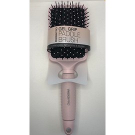 Swissco Pro Gel Grip Paddle Hair Brush Gloss (Ballet Pink Gloss)