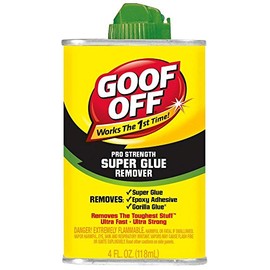 Goof Off Super Glue Remover 4OZ