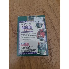 Nice 1992 Us Playing Card Co Baseball Rookies 52 Card Set. NIP