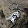 Retro Warrior Helmet Keychain