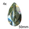 Beluga Crystal Suncatcher Set for Hanging, 4 Crystal Pendulums with