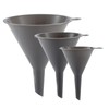 Plastic Kitchen Funnel Set of 3, Round Kitchen Funnels for
