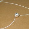 SUGARKITTEN LONDON Sterling Silver Shiny Polished 10mm Ball Bead Necklace