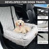 GeerDuo Dog Car Seat for Small and Medium Dogs, Booster
