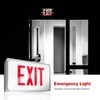 eTopLighting 2pack Red Letter LED Emergency exit Lights, 120V-277V Universal