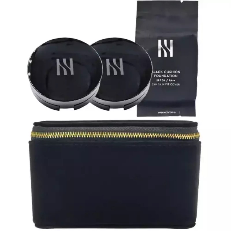HERA 헤라블랙 쿠션 15g 21N1바닐라 (본품 2개+리필1개)+코스메틱백1개 Hera Black Cushion