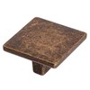Decoranddecor Calla Square Cabinet Knob Door Pull Handle Kitchen Cupboard