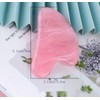 Natural Jade Stone, Gua Sha Facial Massage Tool, Gua Sha