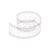 HARFINGTON Film Flexible Ruler 30cm 0.1mm Scale with R Angle