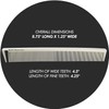 Sam Villa Signature Series Long Cutting Comb
