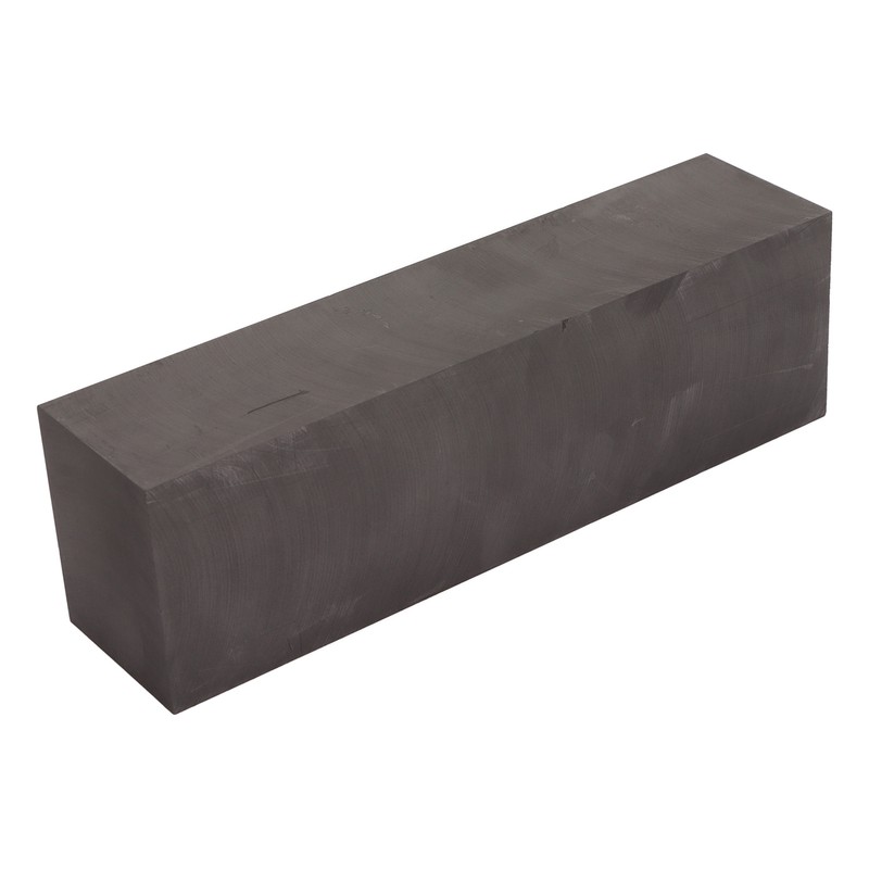 Graphite Ingot Mold 6.6lb Alchemy Capacity Rectangular Refining Graphite Casting