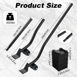 Furniture Lifter Tool Set, Effortlessly Lift & Move Heavy Furniture & Appliances, Supports Up to 400 Pounds-Furniture Lifter Jack for Sofa, Refrigerator, Washing Machine