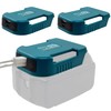 Fybemax 2 Pack USB Charger Adapter for Makita 18V Battery