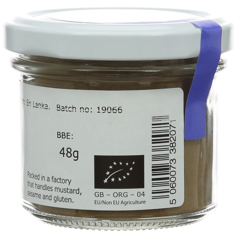 Steenbergs Organic Ground Cloves Powder Standard Jar 48g