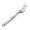 HaWare Hammered 12 Pieces Dinner Forks Set, Stainless Steel 7.9