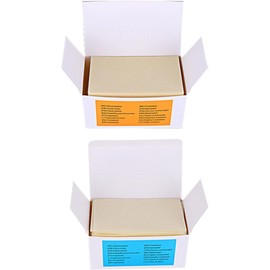2 Cajas Papel para Permanente Ultrafino de Peluquería en Dos Papel Papel, Alta Resistencia Térmica, Uso en Salón y Hogar Color Aleatorio